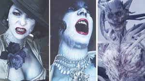 Countess alcina dimitrescu (オルチーナ・ドミトレスク oruchīna domitoresuku), commonly referred to as lady dimitrescu, was a mutant human aristocrat. All Lady Dimitrescu And Monster Transformation Scenes Tall Lady Resident Evil 8 Village Youtube