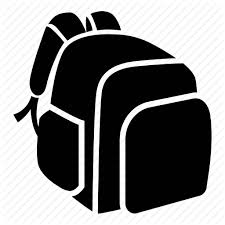 You may also like png. School Black And White Clipart Backpack Bag School Transparent Clip Art