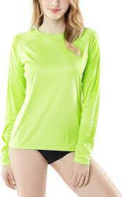 Amazon Com Tsla Women S Upf 50 Long Sleeve Swim Shirt Uv Sun Protection Rash Guard Regular Fit Quick Dr Long Sleeve Swim Swim Shirts Long Sleeve Swim Shirt