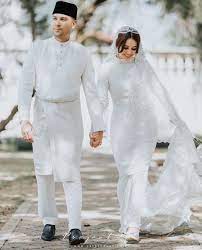 Baju Nikah Putih Trend 2020 Gaun Pesta Pengantin Upacara Pernikahan Pengantin