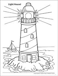 Show them your love and affection and let them show their artistic and creative sides. Light House Ocean Adventure Coloring Page Printable Coloring Pages