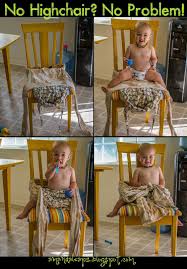 Leap And The Net Will Appear Wear Your Baby Wednesday No Highchair No Problem High Chair Baby Wearing Mei Tai