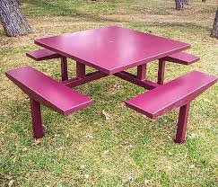 Hickory Picnic Table Premier Site Furniture Picnic Table Metal Picnic Tables Outdoor Picnic Tables