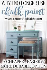 A Better Alternative To Chalk Paint Best Type Of Paint For Wood Furniture Painting Wood Furniture Refinishing Furniture Wood Furniture