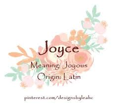 Baby Girl Name Joyce Meaning Joyous Origin Latin Nicknames Joy Www Pinterest Com Designsbyleahc Vintage Baby Names Baby Girl Names Unique Names