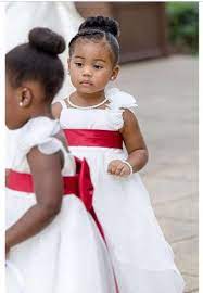 If you have a formal event coming up a great style like this would be great for a wedding or any other formal event that she has to go to. Black Little Girl Hair For Wedding Hairstyle New Site Kids Hairstyles For Wedding Wedding Hairstyles For Girls Little Girl Wedding Hairstyles