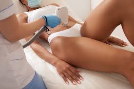 The shaving and hair removal market in the acne keloidalis nuchae is most commonly seen in african americans and is characterized by follicular papules and chronic plaques on the occipital. Premium Photo African American Woman Getting Laser Hair Removal Treatment