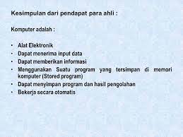 Maybe you would like to learn more about one of these? Pengertian Komputer Komputer Berasal Dari Bahasa Latin Computare Yang Berarti Menghitung Ppt Download