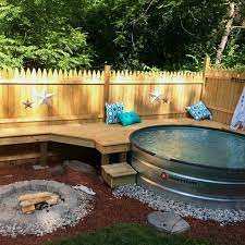 You can have a joyful time even if it's just chilling around it or having a formal or casual event. Diy Pool Ideas Pool And Backyard Decorating Ideas Craft Directory Diy Swimming Pool Backyard Pool Backyard Oasis