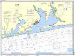 Noaa Nautical Chart 11382 Pensacola Bay And Approaches