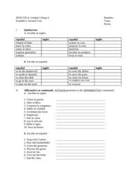Informal Spanish Commands Notes Activities Worksheet And Fun Game Spanish Commands Spanish Homeschool Spanish