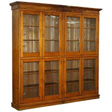 Book Cabinet Glass Doors Mahogany And Oak Library Bookcase Adjustable Master Glass Cabinet Doors Bookcase With Glass Doors Library Bookcase