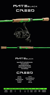 Introducing the wally marshall speed shooter combination specifically designed for dock shooting. Fate Black Creed Combo Website V2 Fate Rod And Reel Fishing Reels