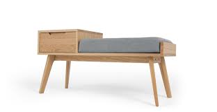 Jenson Storage Bench Oak Bank Mit Stauraum Garderobe Mit Sitzbank Sitzbank Mit Stauraum