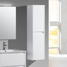 Pratique et fonctionnelle, la colonne de salle de bains suspendue blanche s'accorde à tous les styles de déco. Aquadoli Colonne Salle De Bain Blanche