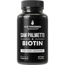 Female hair loss is far more common than most people realize, with up to 40% of women experiencing some level of hair thinning by age 50, according to luckily, products like saw palmetto (as well as medications such as minoxidil) may play a role in helping you reverse the effects of hormonal hair loss. Saw Palmetto Biotin Advanced 2 In 1 Combo For Hair Growth Vegan Capsules Supplement With Natural Saw Palmetto Extract 10000mcg Biotin Hair Loss And Regrowth Pills For Men And Women Dht Blocker