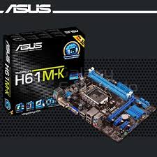 This motherboard supports the intel® 3rd/2nd generation core™ i7/i5/i3/pentium®/celeron® processors in the lga1155 package, with igpu, memory, and pci express controllers integrated to support onboard graphics out with dedicated. Jual Mainboard Asus H61m K Intel H61 Lga 1155 Elektro Kota Bandung Dekadekshop Tokopedia
