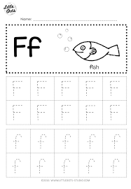 The letter j is the only one not found on the periodic table. Free Letter F Tracing Worksheets