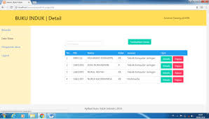 Buku induk merupakan data yang berisikan biada data siswa lengkap dengan keterangan orang tua, wali data Download Aplikasi Buku Induk Siswa Berbasis Web Cara Golden