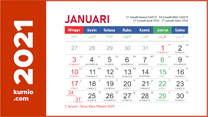 Kalender Januari 2021 Kalender Indonesia Tanggal