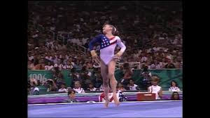 Dominique moceanu was the youngest member of the celebrated magnificent 7 gymnasts who won team gold at the 1996 olympic games. Nbc Olympics Magnificent Seven 14 Year Old Dominique