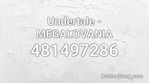 Undertale ost id codes for roblox(besides waters of megalovania) goldy 1235 görünümler 306 b4 yıl önce. Undertale Megalovania Roblox Id Roblox Music Code Youtube