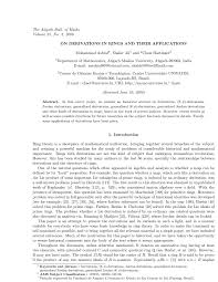 Pdf On Derivations In Rings And Their Applications