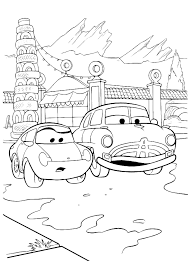 Doc hudson coloring pages download and print for free template. Cars Doc Hudson And Sally Control The Asphalt