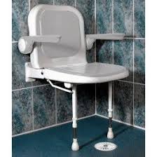 Padded Shower Seat With Back And Arms Shower Seat Shower Seats Accessible Shower