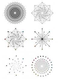 Radial Transformations Of The Chaos Symbol Sacred Geometric Geometry Art Geometric Symbols