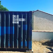 Mise En Place D Un Cabanon En Container Dans Le Sud De La France Maison Container Perpignan Container