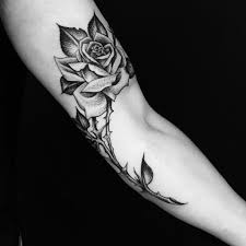 Black And Grey Tattoo Artists Nyc Black And Grey Rose Tattoo By Tattoo Artist Luke Wessman Made At Invisible Nyc In The Lower East Side Black And Grey Rose Tattoo Tattoos Black And Grey Rose