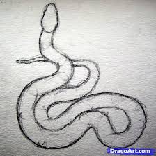 How To Draw A Realistic Snake Draw Real Snake Step By Step Snakes Animals Free Online Drawing Tutorial Added By Snake Drawing Snake Sketch Snake Painting