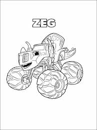 Vamos Colorir E Aprender O Nome Dos Personagens Do Blaze And Monster Machines Paginas Para Colorir Pintar E Colorir Colorir
