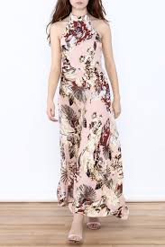 Blush Halter Maxi Top Maxi Dresses Dresses Maxi Outfits