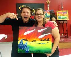 How much is painting with a twist. Finished Painting From Painting With A Twist Clumsy Crafter