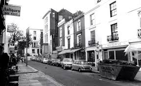 Portobello road is a street in the notting hill district of the royal borough of kensington and chelsea in west london. Portobello Road In The 70s The Library Time Machine