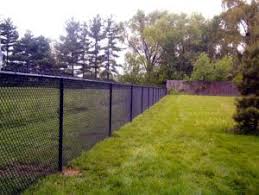 5ft Black Chain Link Fence Gate Black Vinyl Coated Chain Link Fence 5ft Fence Design Black Chain Link Fence Chain Link Fence Cost