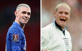 The dashing footballer is have we all seen phil foden's new haircut? Phil Foden S Haircut Tribute To Paul Gascoigne At Euro 96 Ny Press News