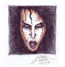 An draw for Marilyn Manson's brithday and for his wife Lindsay, Thanks to  an angel named Colonel Kurtz, they both found peace with the help of other  valuable people 🥀💕 #art #marilynmanson #