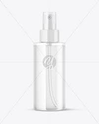 Download Clear Sanitizer Bottle With Carabine Mockup In Bottle Mockups On Yellow Images Object Mockups