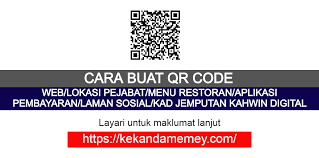 Check spelling or type a new query. Cara Buat Qr Code Web Lokasi Pejabat Menu Restoran Aplikasi Pembayaran Laman Sosial Kad Jemputan Kahwin Digital Kekandamemey
