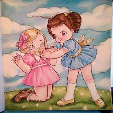 If you would like to download it, right click on the images and use Coloring Pacify Her Progression Crybabies Amino