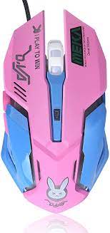 Maybe you would like to learn more about one of these? Amazon Com Gaming Mouse Backlit Optical Game Mice Ergonomic Usb Wired With 2400 Dpi And 6 Buttons 4 Shooting For Pro Game Pc Computer Laptop Desktop Mac D Va Pink Video Games