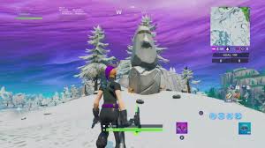 You need to visit all three heads. Where To Find A Drift Painted Durr Burger Head Dinosaur And Stone Head In Fortnite Fortnite Intel
