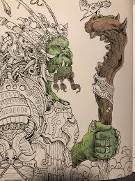 Coloring as an adult is a great stress relief and hobby! Im Coloring A Picture In This Awesome Adult Coloring Book With Colored Pencils Do You Guys Have Any Advice For Me Hows It Look Coloring
