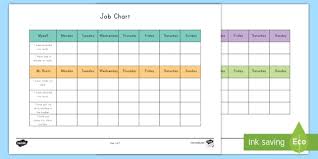 jobs at home sticker reward charts chart behavior