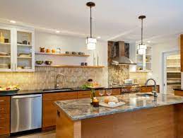 Without upper cabinets, there is plenty of room to hang shelves and other storage options. 15 Design Ideas For Kitchens Without Upper Cabinets Hgtv