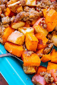 Really Nice Recipes Every Hour Roasted Sweet Potato And Apple Casserole Follow Salad With Sweet Potato Roasted Sweet Potatoes Baked Sweet Potato Slices