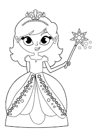 We hebben een heleboel meer dan 100 mooie plaatjes van de kerstman rendieren santa s arreslee kerstklokken zingende engeltjes. Kleurplaat Prinses Met Toverstok Gratis Kleurplaten Om Te Printen Afb 31028